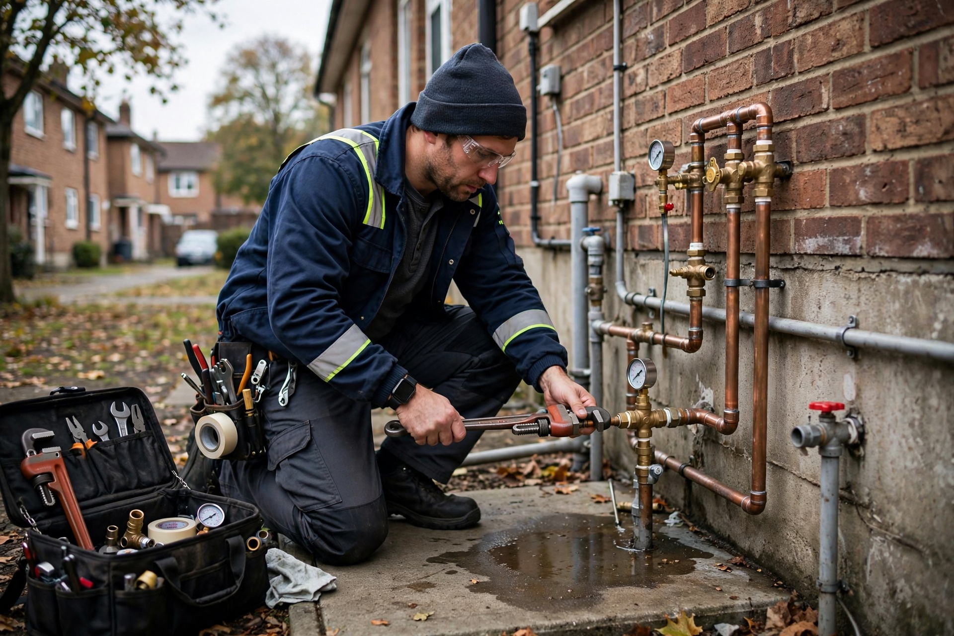 Fixing Low Water Pressure in Melrose Houses