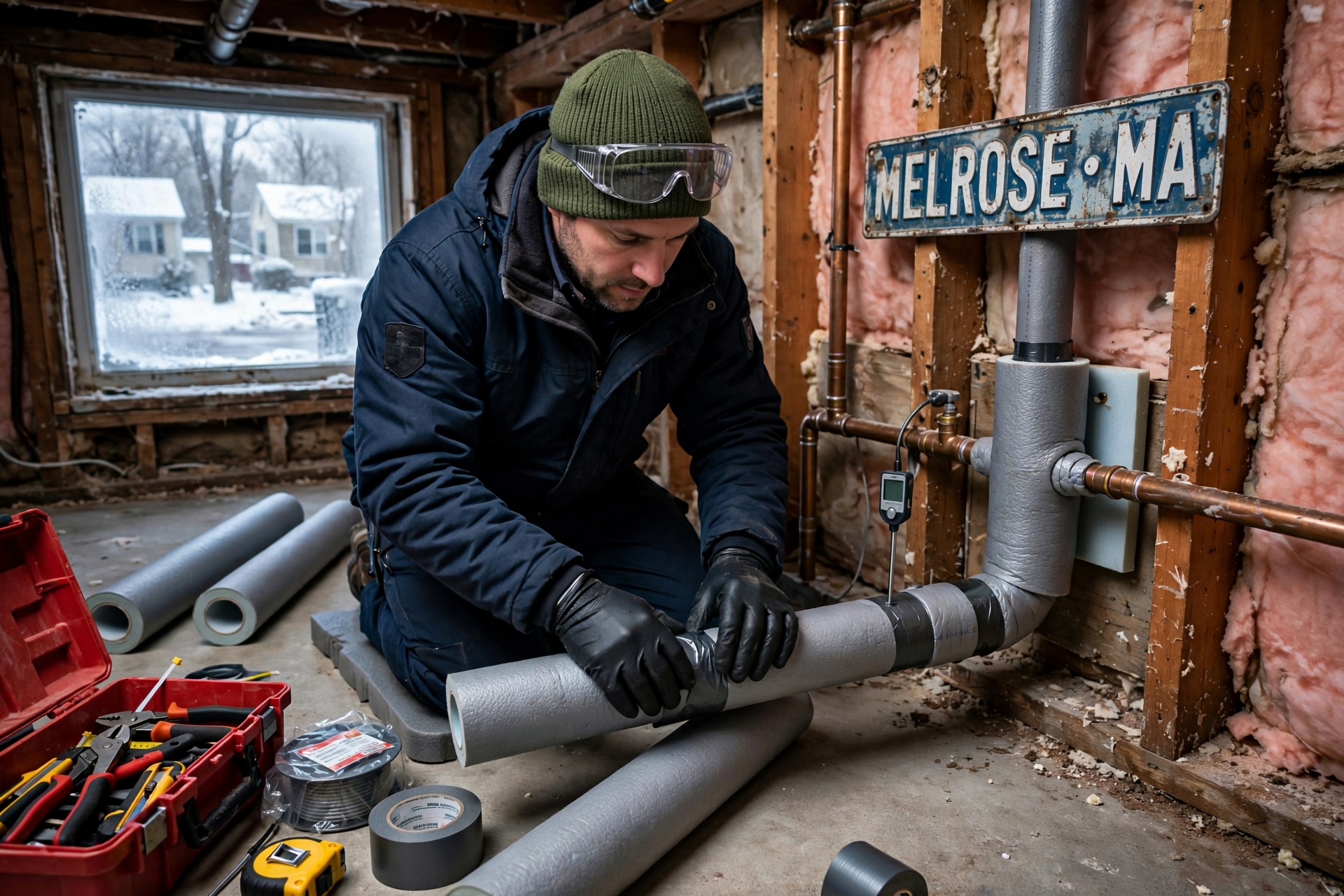Preventing Frozen Pipes in Melrose During Winter